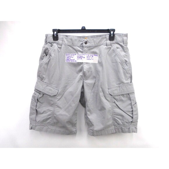 Carhartt Other - Carhartt Broxton Force Cargo Shorts Mens 38 Gray Relaxed Fit Ripstop Workwear